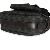 Vintage Black Anagram Canvas Shoulder Bag