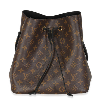 Black Monogram Canvas Neonoe MM