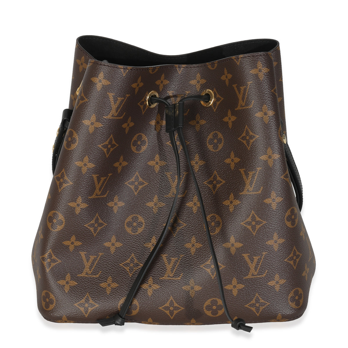 Black Monogram Canvas Neonoe MM