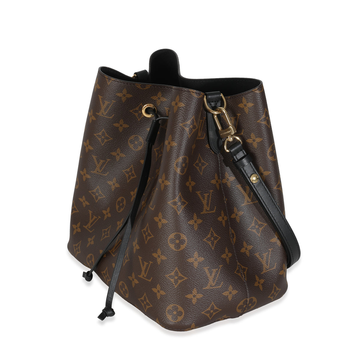 Black Monogram Canvas Neonoe MM