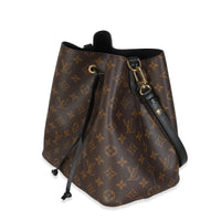 Black Monogram Canvas Neonoe MM