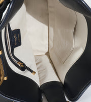 Navy Oblique Canvas CD Hobo