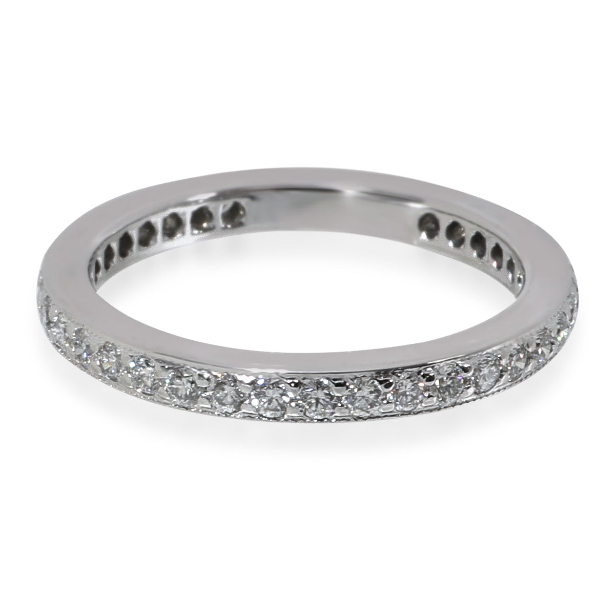 Tiffany & Co. Platinum Diamond Legacy Eternity Band fv