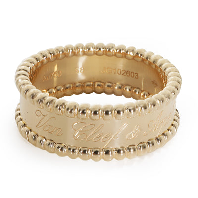 Yellow Gold  Perlee Signature Ring