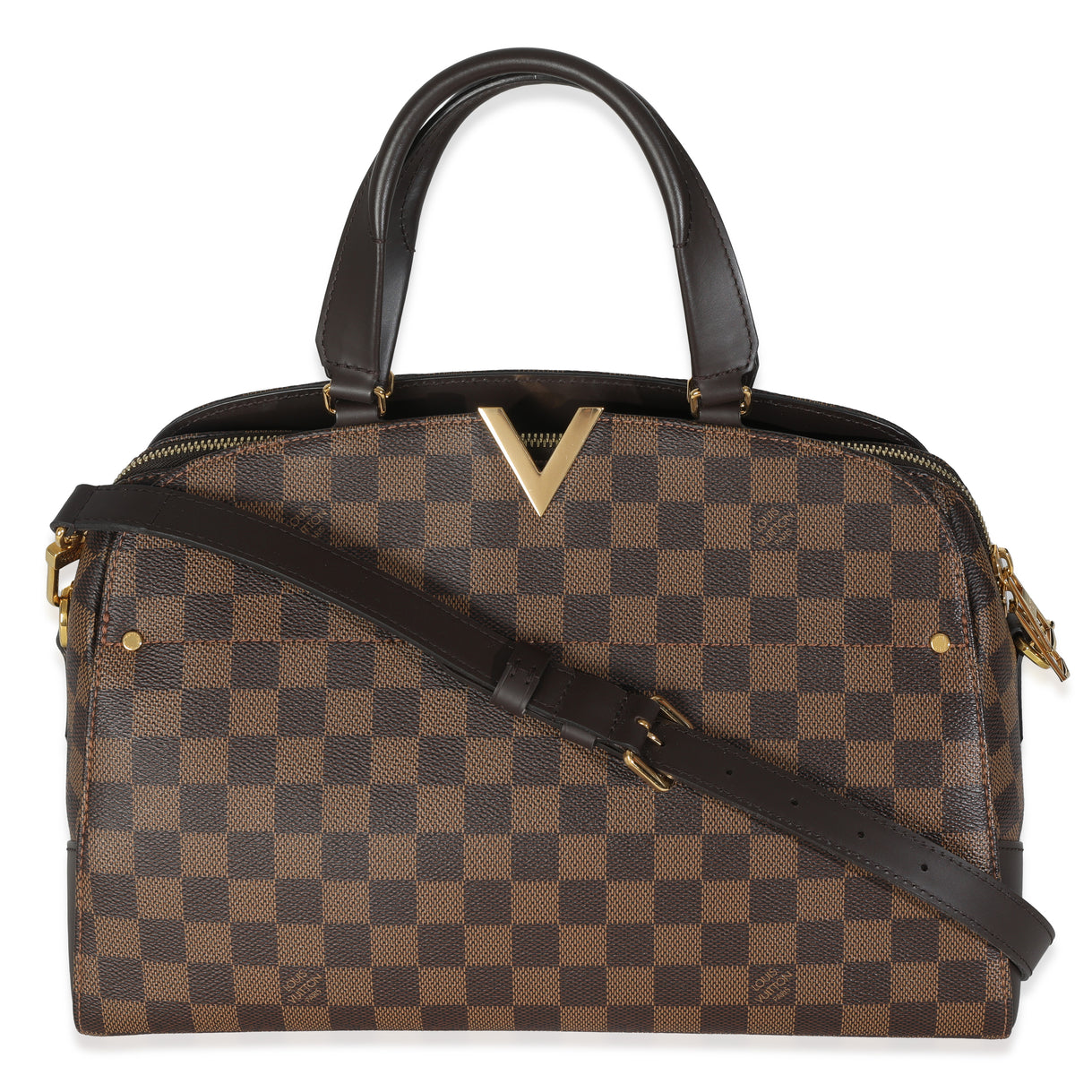 Damier Ebene Canvas Kensington Bowling Bag