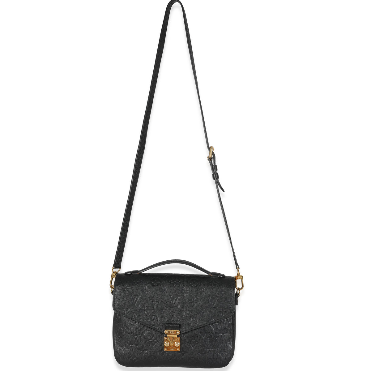 Black Monogram Empreinte Pochette Metis