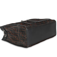 Tobacco Zucca Mesh Nylon Leather Small Runaway Shopper