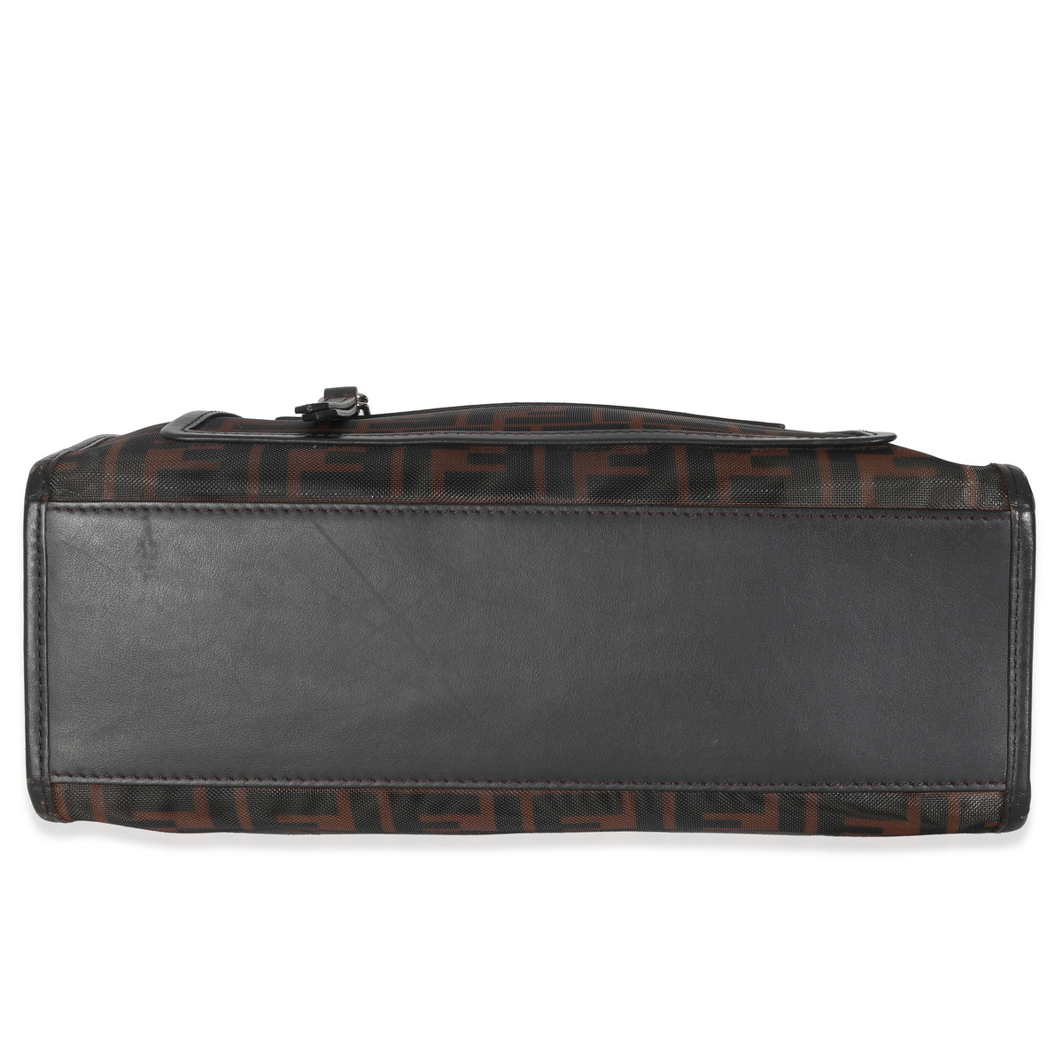 Tobacco Zucca Mesh Nylon Leather Small Runaway Shopper