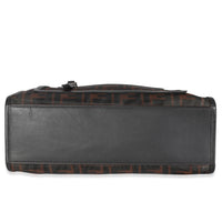 Tobacco Zucca Mesh Nylon Leather Small Runaway Shopper