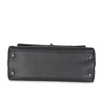 Grey Caviar Chevron Medium Coco Top Handle Bag