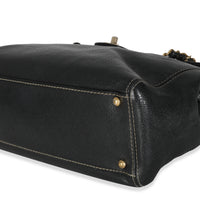 Vintage Black Caviar Chain CC Flap Shoulder Bag