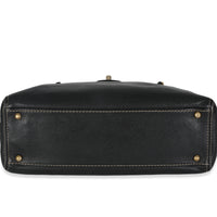 Vintage Black Caviar Chain CC Flap Shoulder Bag