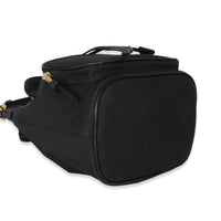 Black Jacquard Logo Bucket Bag