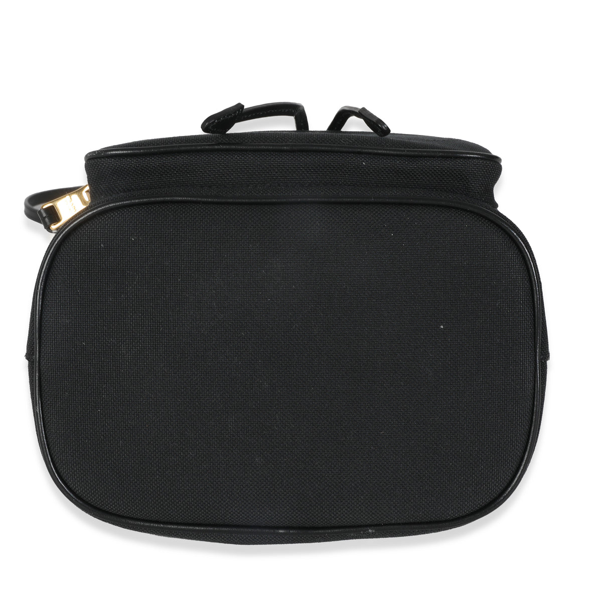 Black Jacquard Logo Bucket Bag