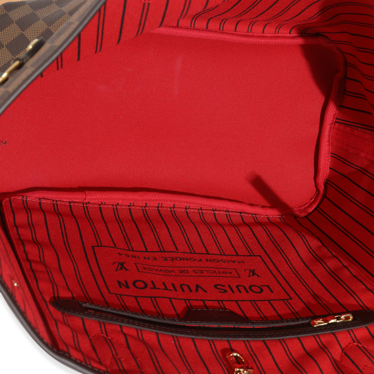 Damier Ebene Canvas Neverfull MM