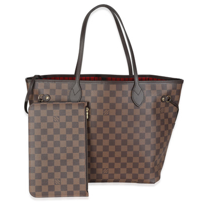 Damier Ebene Canvas Neverfull MM