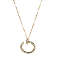Yellow Gold Diamond Juste Un Clou Necklace