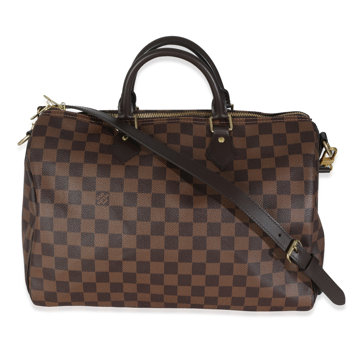 Damier Ebene Canvas Speedy Bandouliere 35