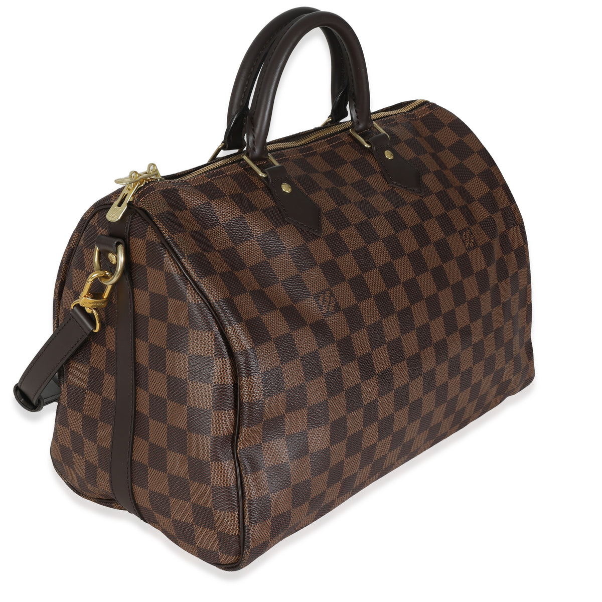 Damier Ebene Canvas Speedy Bandouliere 35