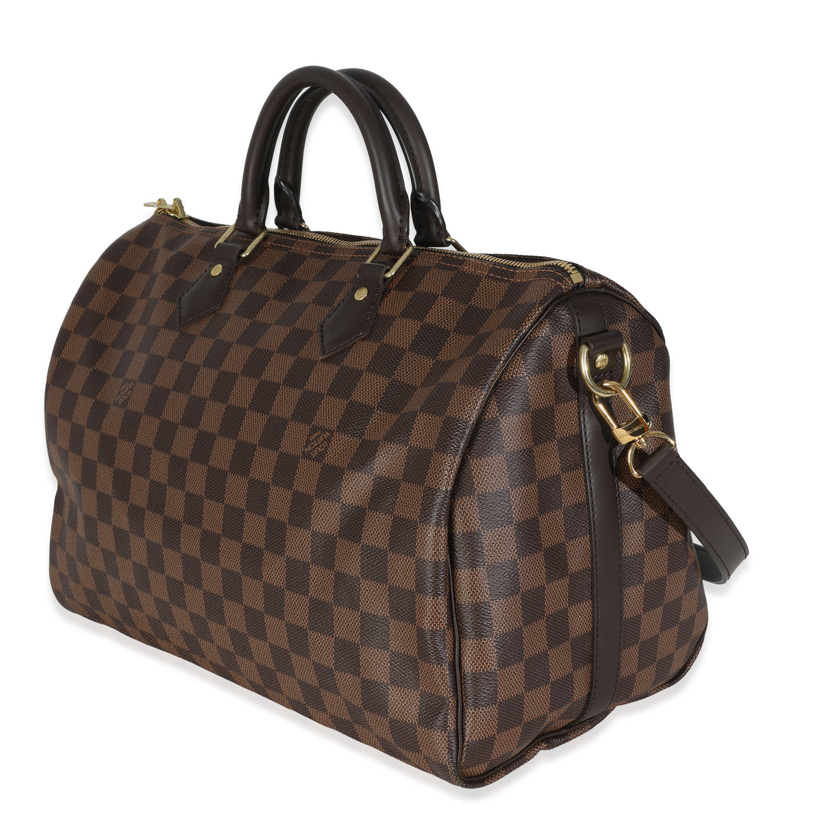 Damier Ebene Canvas Speedy Bandouliere 35