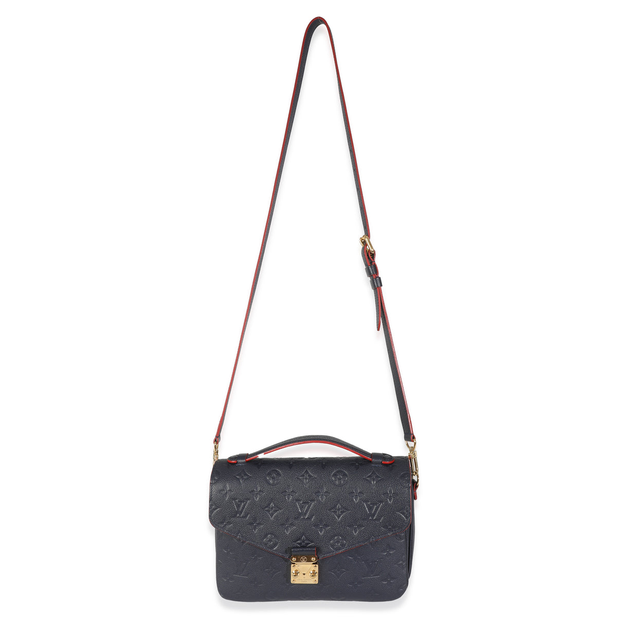 Marine Rouge Monogram Empreinte Pochette Metis
