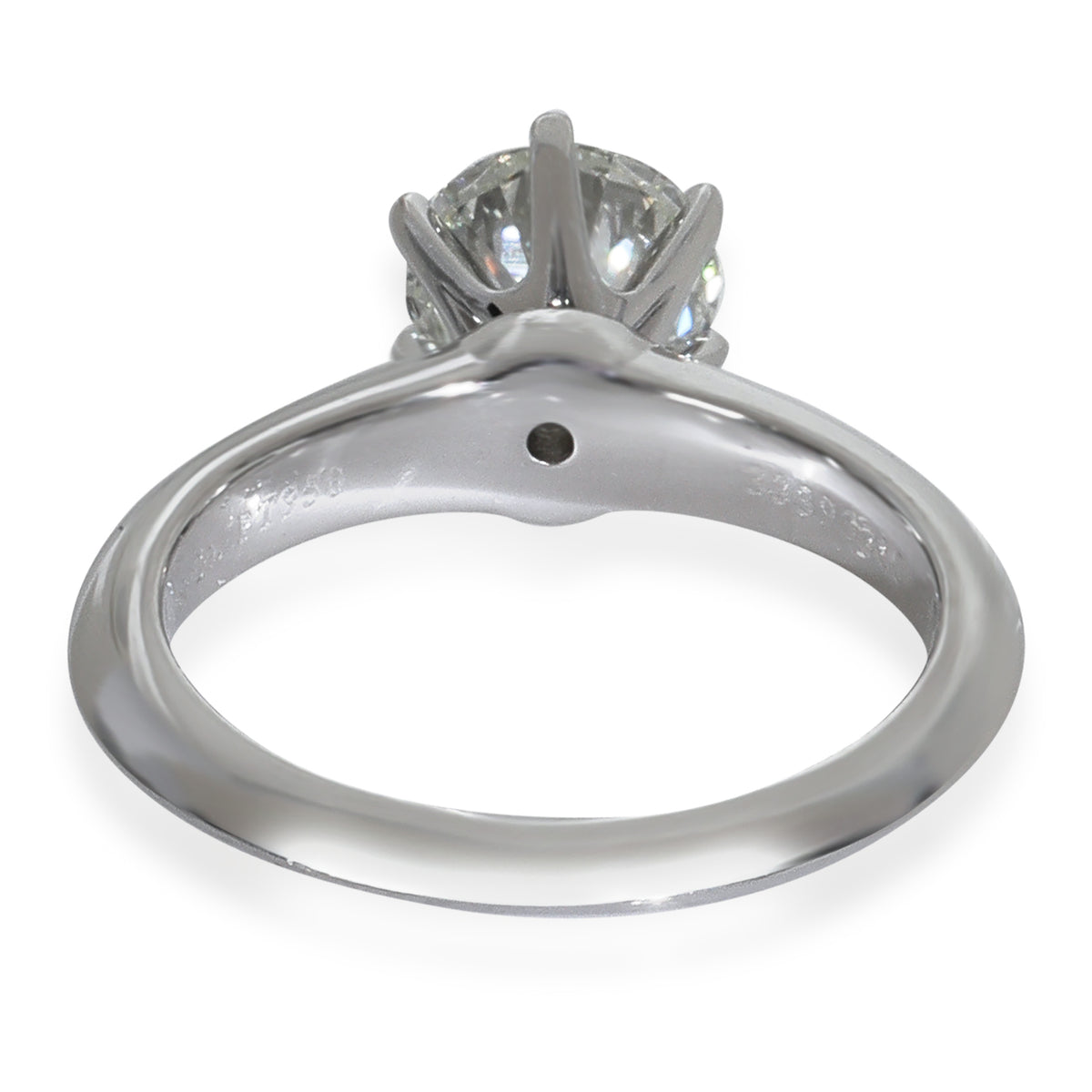 1.19 ct Round Brilliant Diamond Engagement Ring