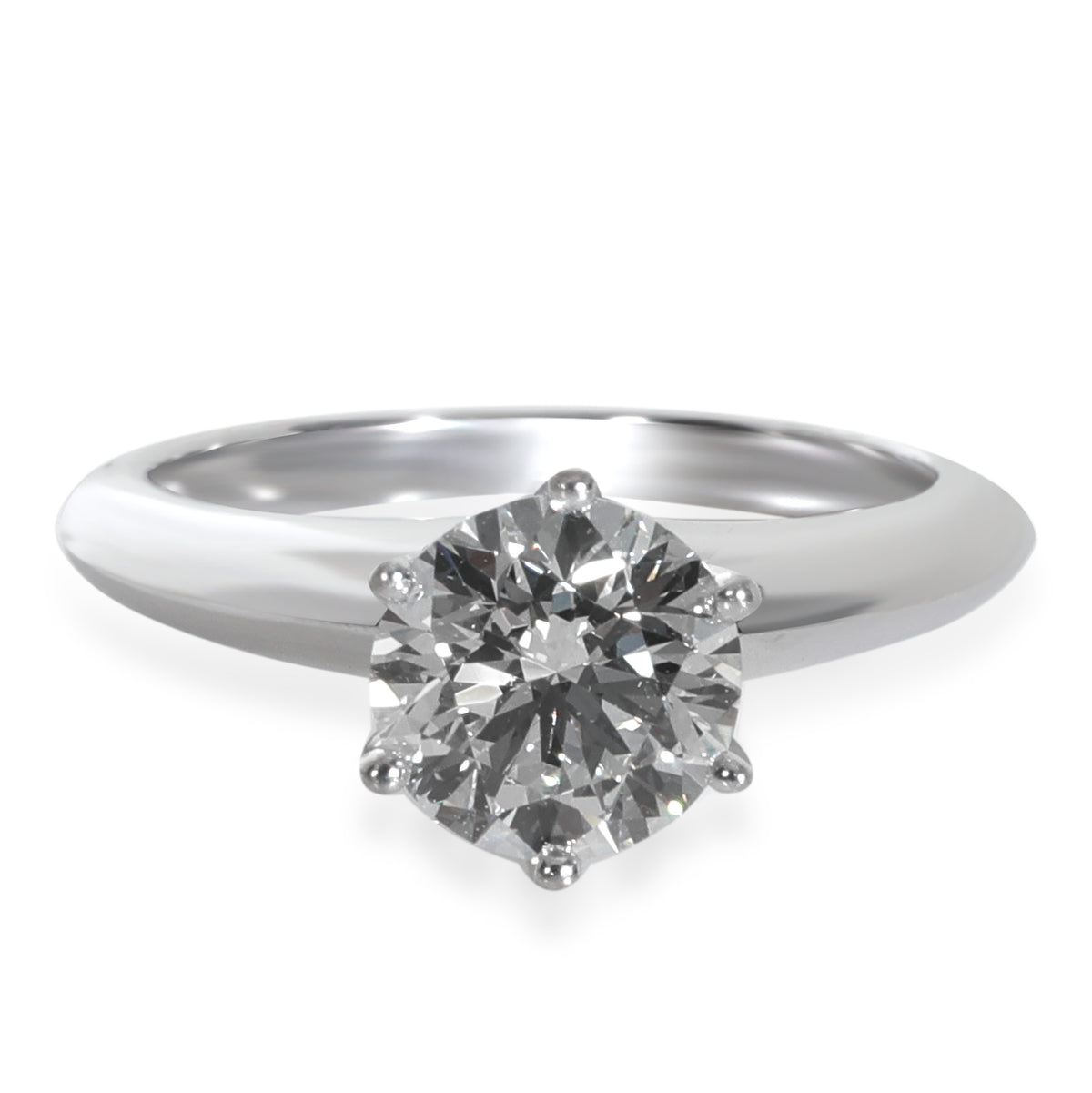 1.19 ct Round Brilliant Diamond Engagement Ring