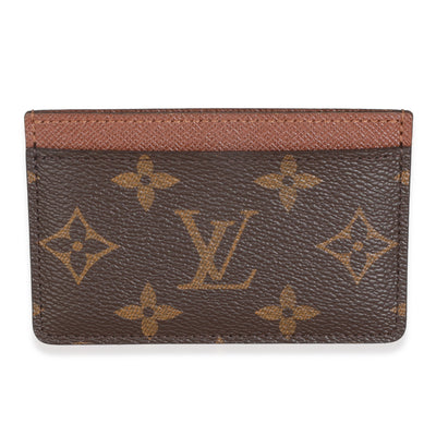Monogram Canvas Card Case