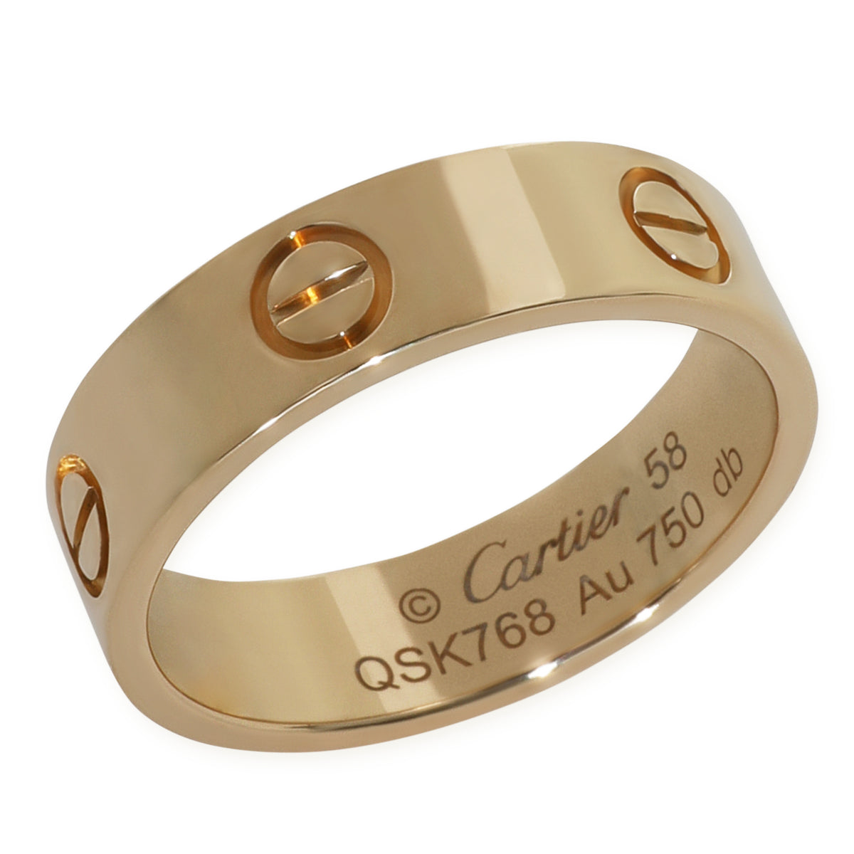 Yellow Gold  Love Ring