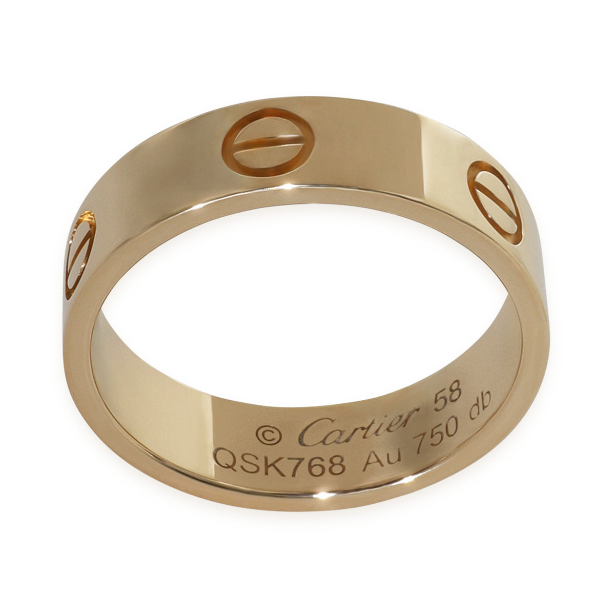 Yellow Gold  Love Ring