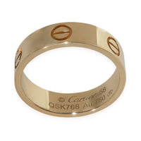 Yellow Gold  Love Ring