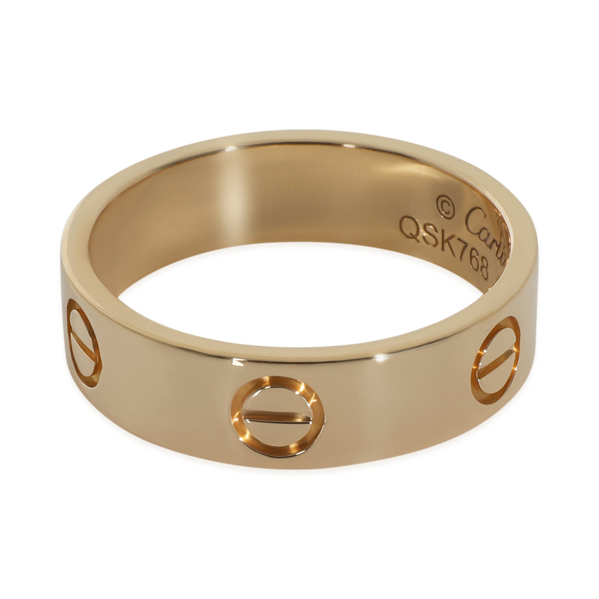 Yellow Gold  Love Ring