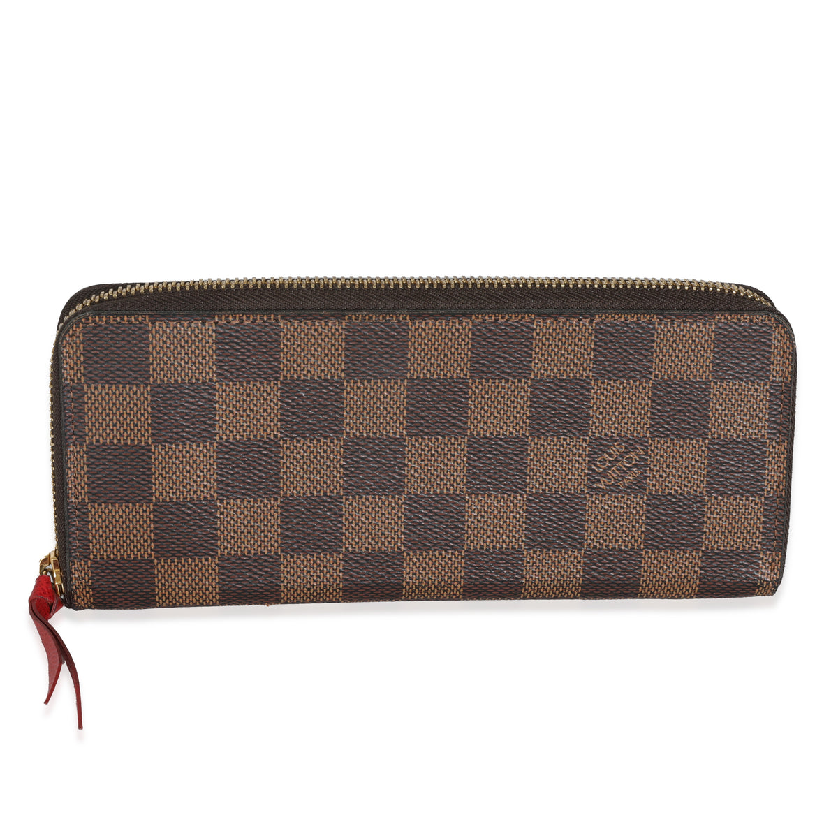 Damier Ebene Canvas Clemence Wallet