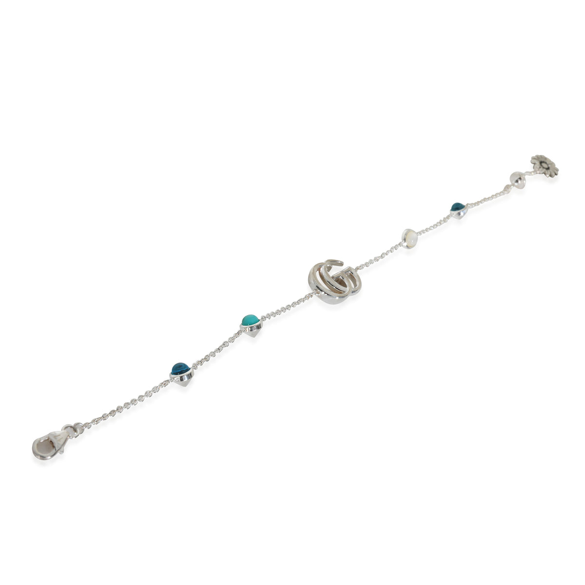 Sterling Silver  GG Marmont Bracelet