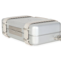 x RIMOWA Silver Aluminum Personal Clutch On Strap