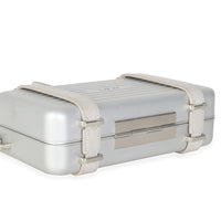 x RIMOWA Silver Aluminum Personal Clutch On Strap