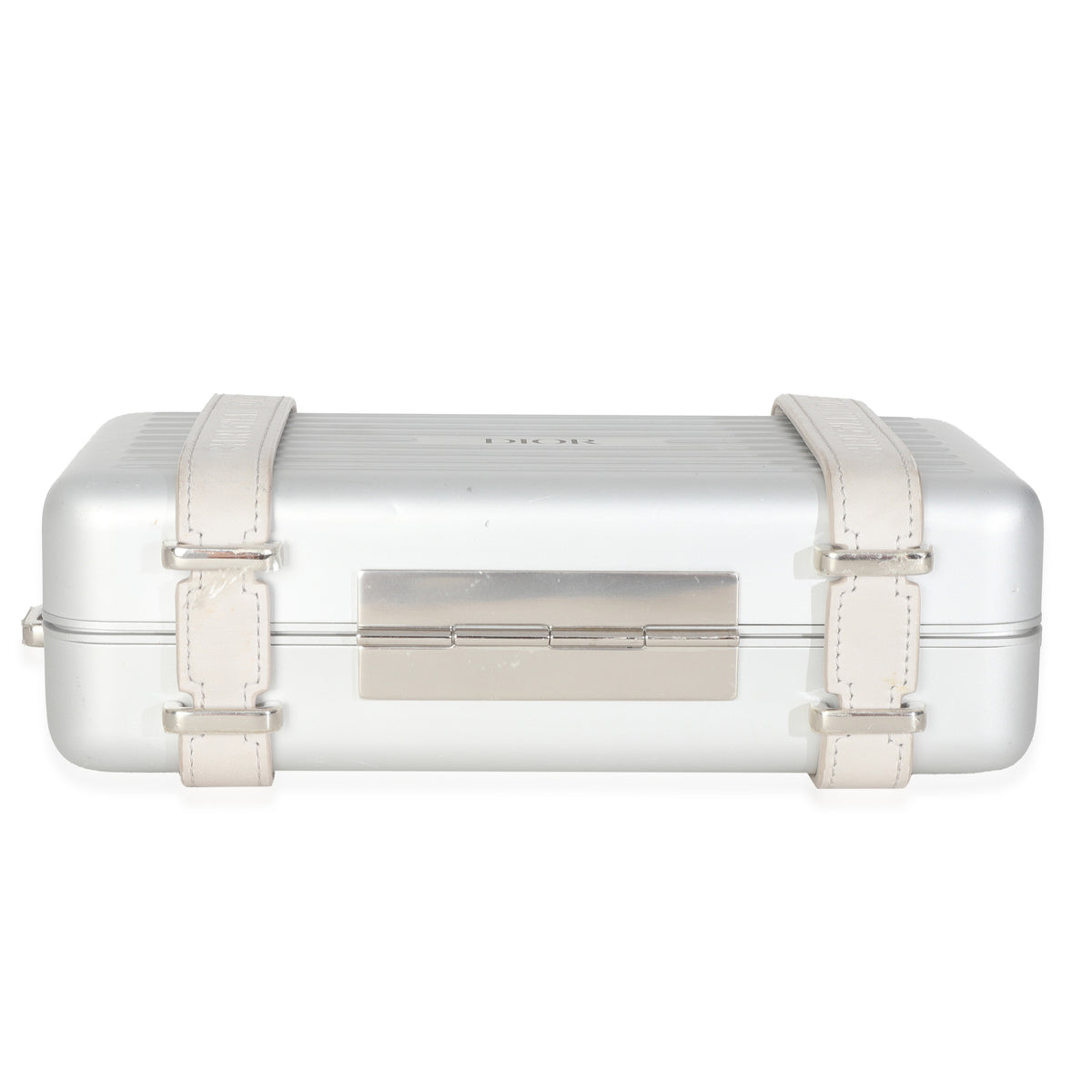 x RIMOWA Silver Aluminum Personal Clutch On Strap