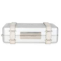 x RIMOWA Silver Aluminum Personal Clutch On Strap