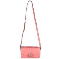 Pink Senna Calfskin Petite GG Top Handle Shoulder Bag