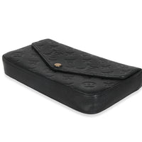 Black Monogram Empreinte Felicie Pochette