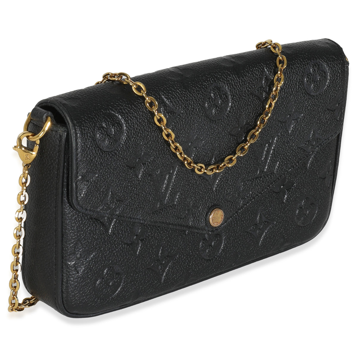 Black Monogram Empreinte Felicie Pochette