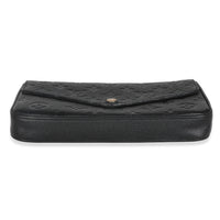 Black Monogram Empreinte Felicie Pochette