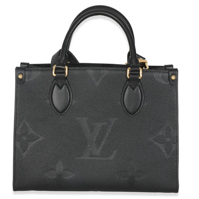 Black Giant Monogram Empreinte Onthego PM