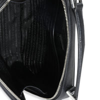 Prada Black Saffiano Medium Brique Crossbody Bag Handbag av