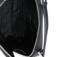 Black Saffiano Medium Brique Crossbody Bag