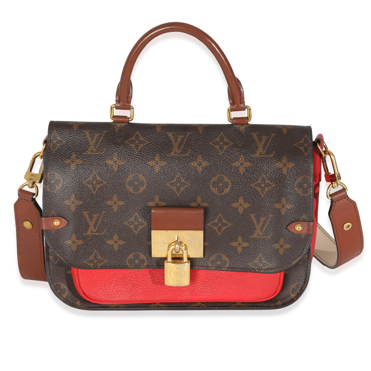 Monogram Canvas Coquelicot Vaugirard Bag