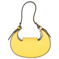 Yellow Calfskin Mini Cookie Hobo