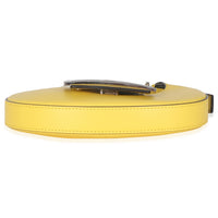 Yellow Calfskin Mini Cookie Hobo