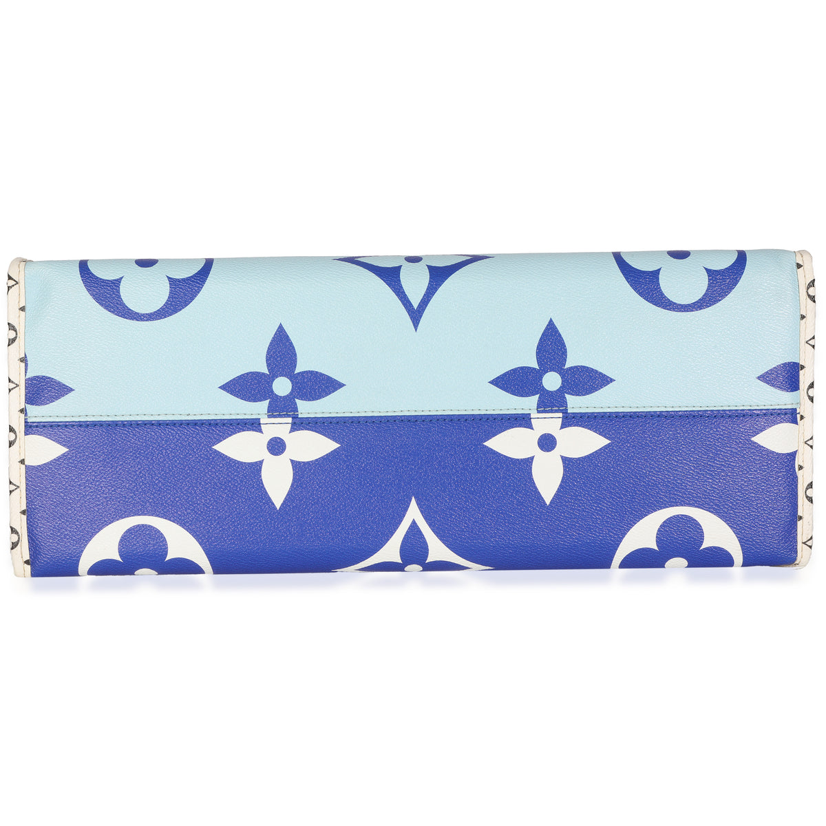 Blue Monogram Giant Canvas Queenstown Onthego GM