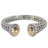 Yellow Gold & Sterling Silver  Palu Kick Cuff Bracelet